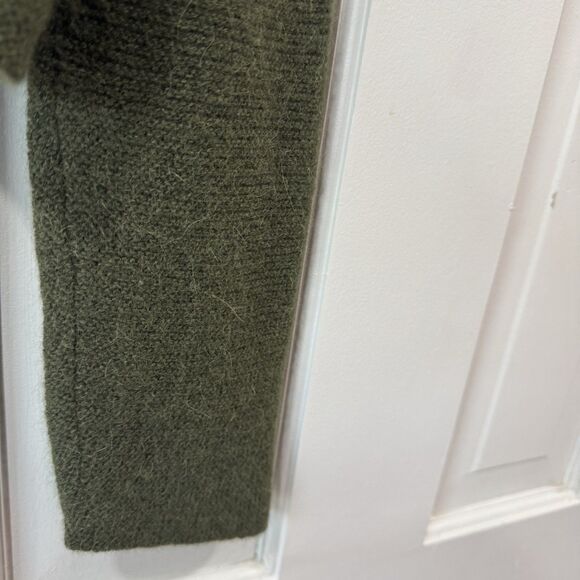 Peruvian Connection Womens Sweater 100% Royal Alpaca Green Size Small PRISTINE - Picture 6 of 11